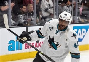 Joel Ward, San Jose Sharks