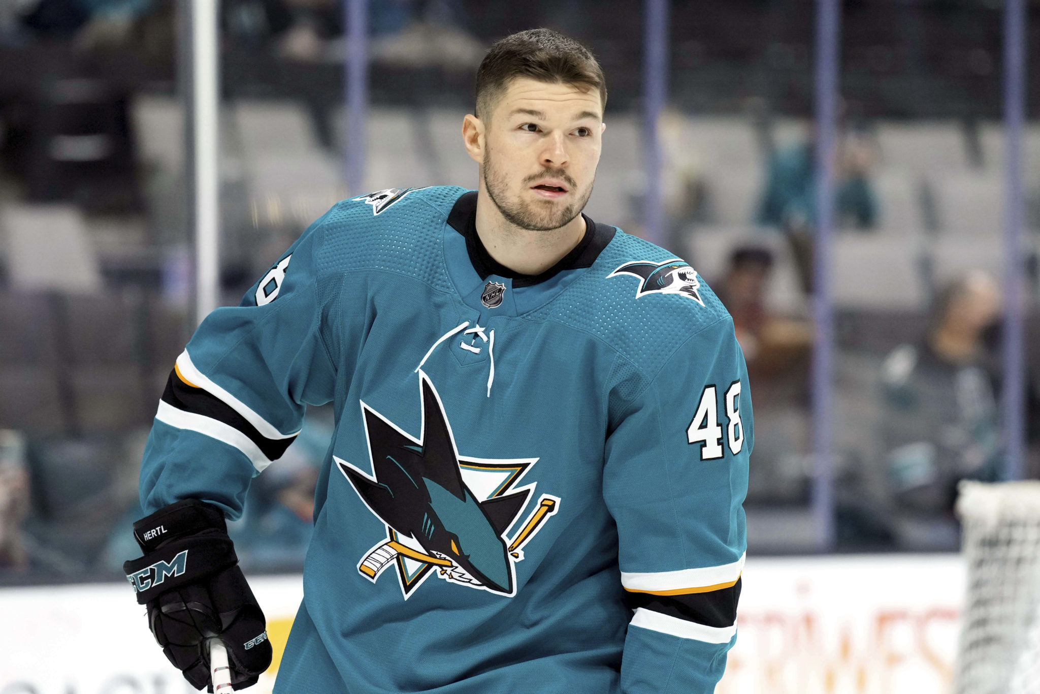 San Jose Sharks - Rookie Tomas Hertl becomes the only player in franchise  history to score a total of 6 goals in his first 3 games. Looking for a  #SJSharks Hertl jersey?