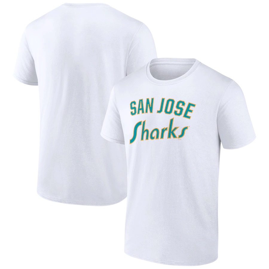 San Jose Sharks Reverse Retro 2022 Adidas Mens Jersey